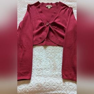 Casual Corner Crop Sweater